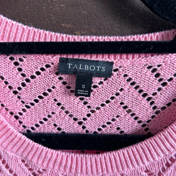 Talbots women’s pointelle sweater size small. - Picture 4 of 6